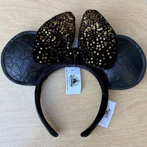 Walt Disney World 50th Anniversary Luxe Minnie Mouse Ears Headband NWT